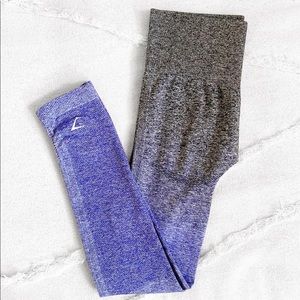 Gymshark seamless indigo ombré leggings